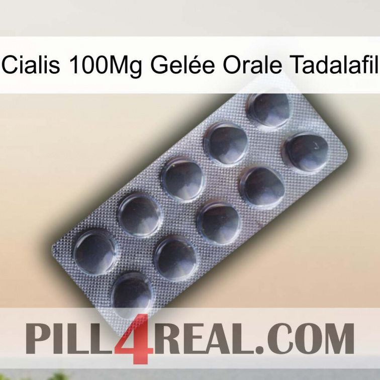 Cialis 100Mg Gelée Orale Tadalafil 30